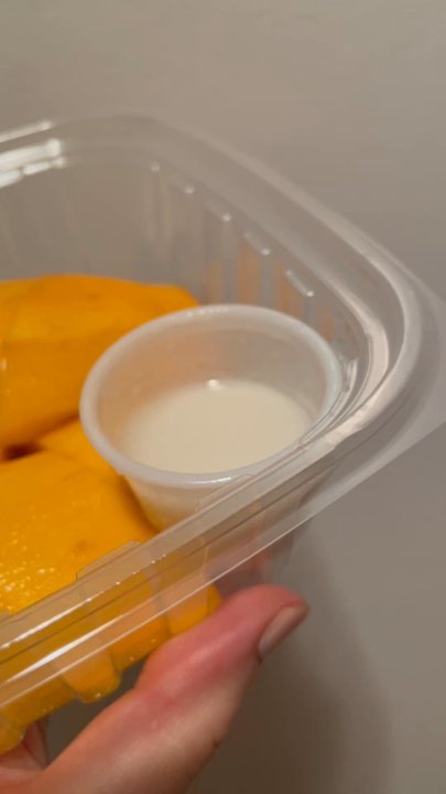 Sabay - $12 Mango sticky rice (aromatic pandan flavored), salted coco syrup. SO worth it! It's mango season - Thai Near Me - Elmhurst, New York