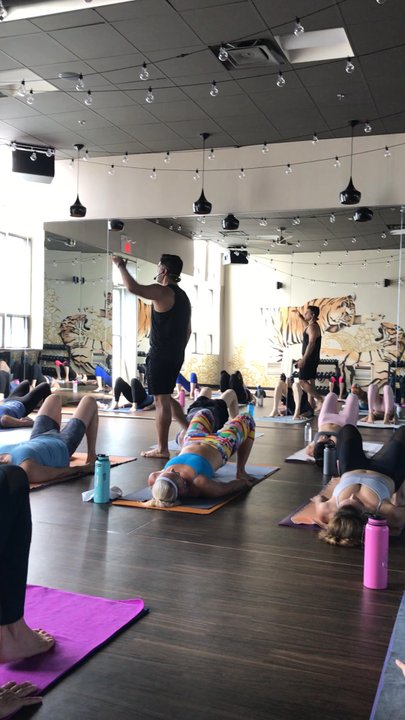 One Tiger Yoga - Inferno Hot Pilates is so much fun with Jag! Thank you - Yoga Near Me - Toronto, Ontario