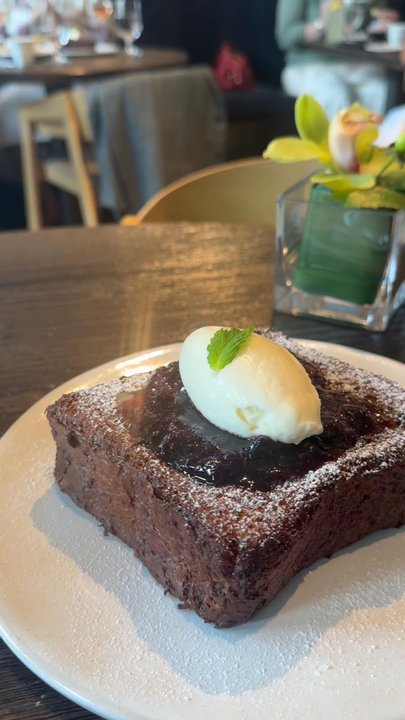 Navy Blue - French toast - Seafood Near Me - Houston, Texas