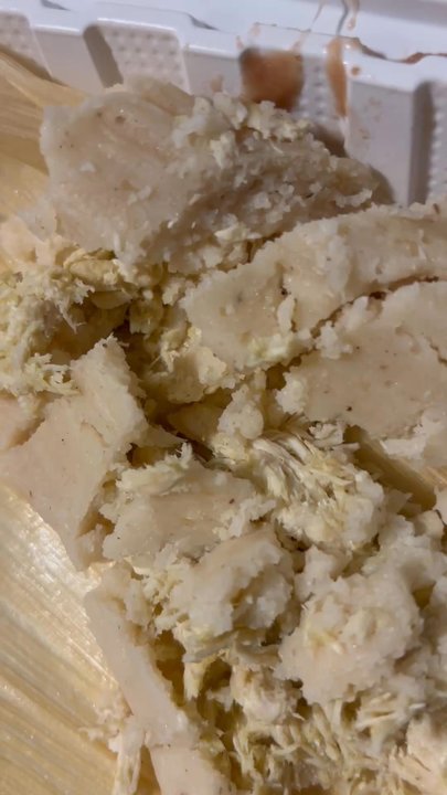 Tamale Mama - Nice moist seasoned masa - Mexican Near Me - Fresno, California