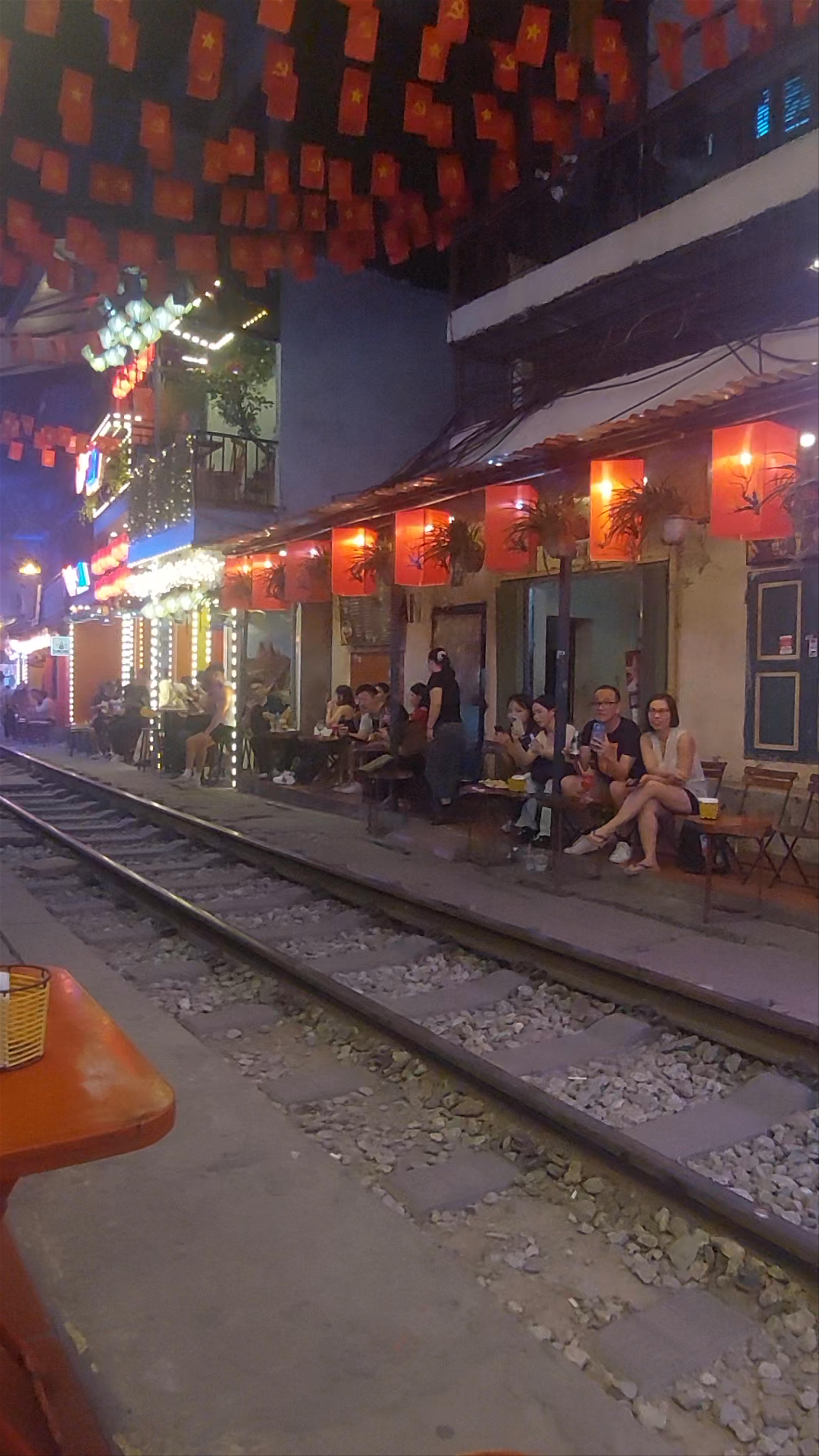 Evening Vibes at Train Street, Hanoi