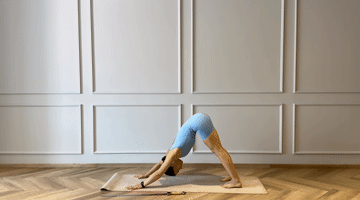 Flex Agility: Sword Flow for Hip & Hamstring Mobility Animated GIF