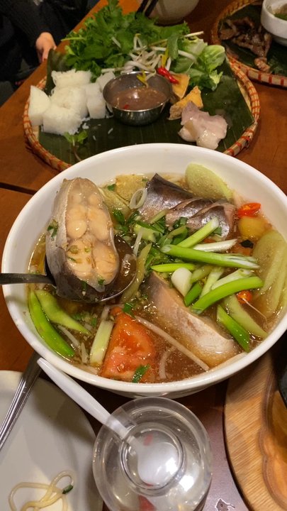 T'Ami Restaurant - Canh Chua - Sour fish and veggies gumbo soup - Vietnamese Near Me - Montreal, Quebec