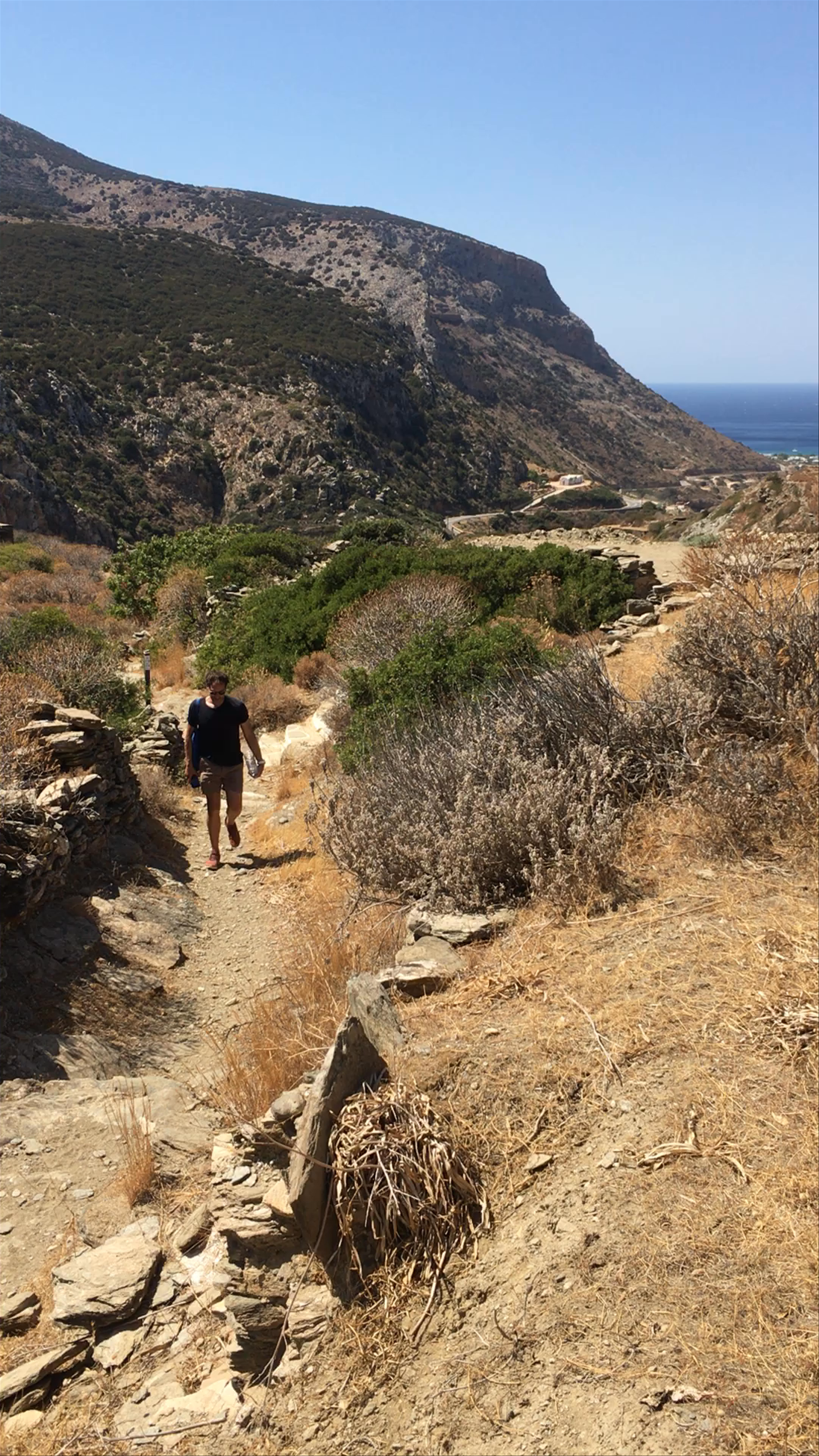 Hiking the Rugged Trails of Apollonia, Greece