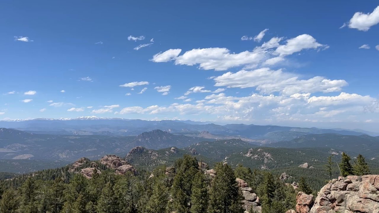 Devils Head Fire Tower - View from the tower - Hiking Near Me - Sedalia, Colorado