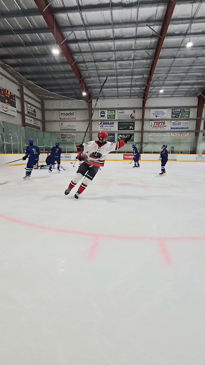 Evan Raes Scores a Stunning Goal for Cougars