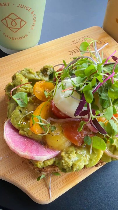 Toastique - Avocado Smash with an added egg - Juice Bars & Smoothies Near Me - Los Angeles, California