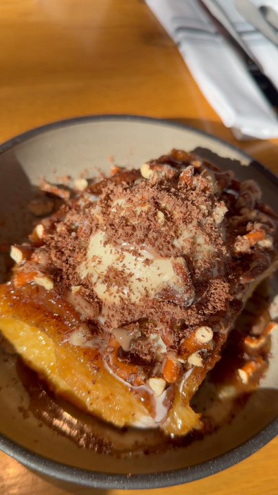 Trust - Sticky bun was delicious! - New American Near Me - San Diego, California