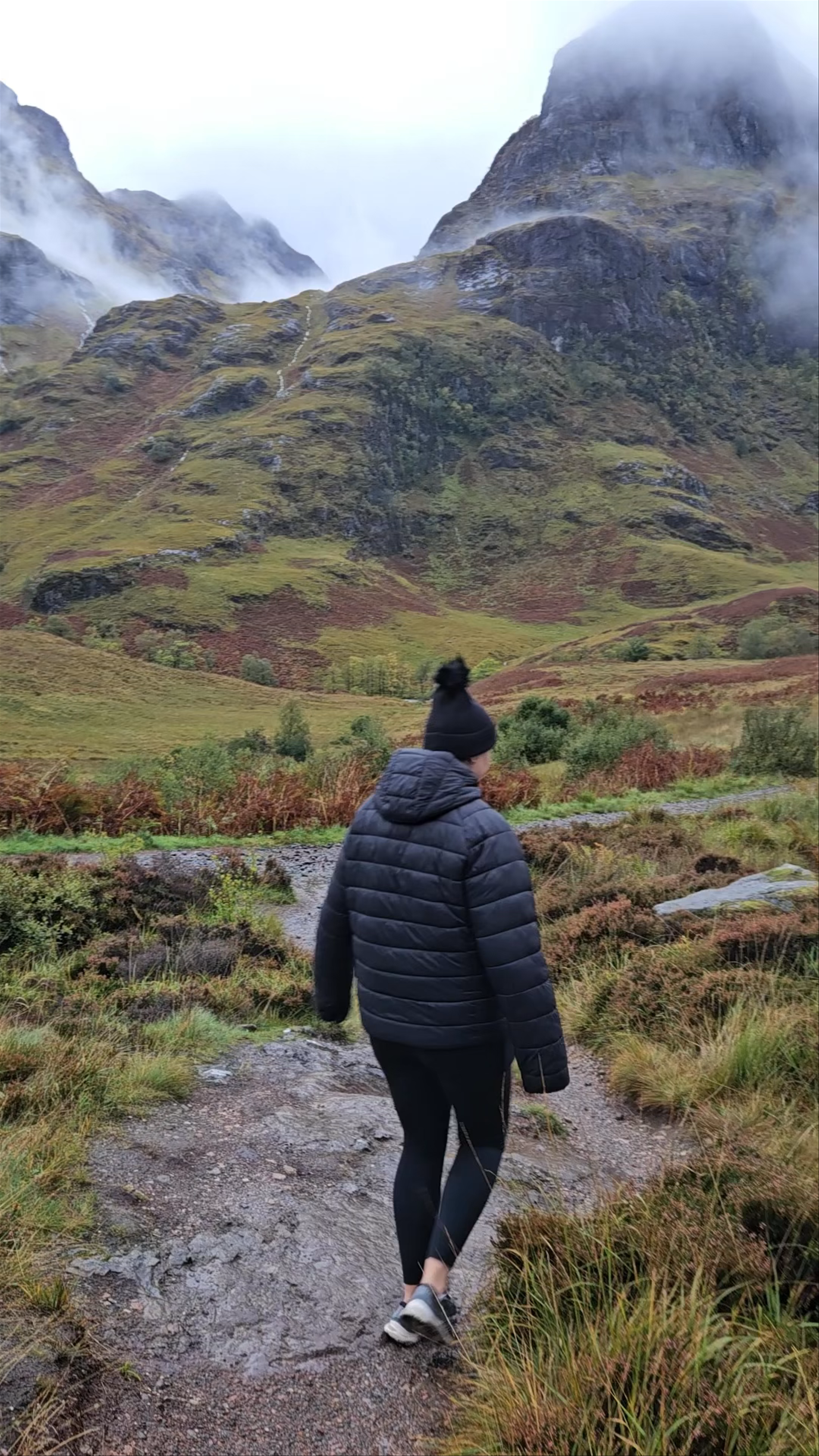 Misty Mountain Walk at Bidean Nam Bian, Ballachulish