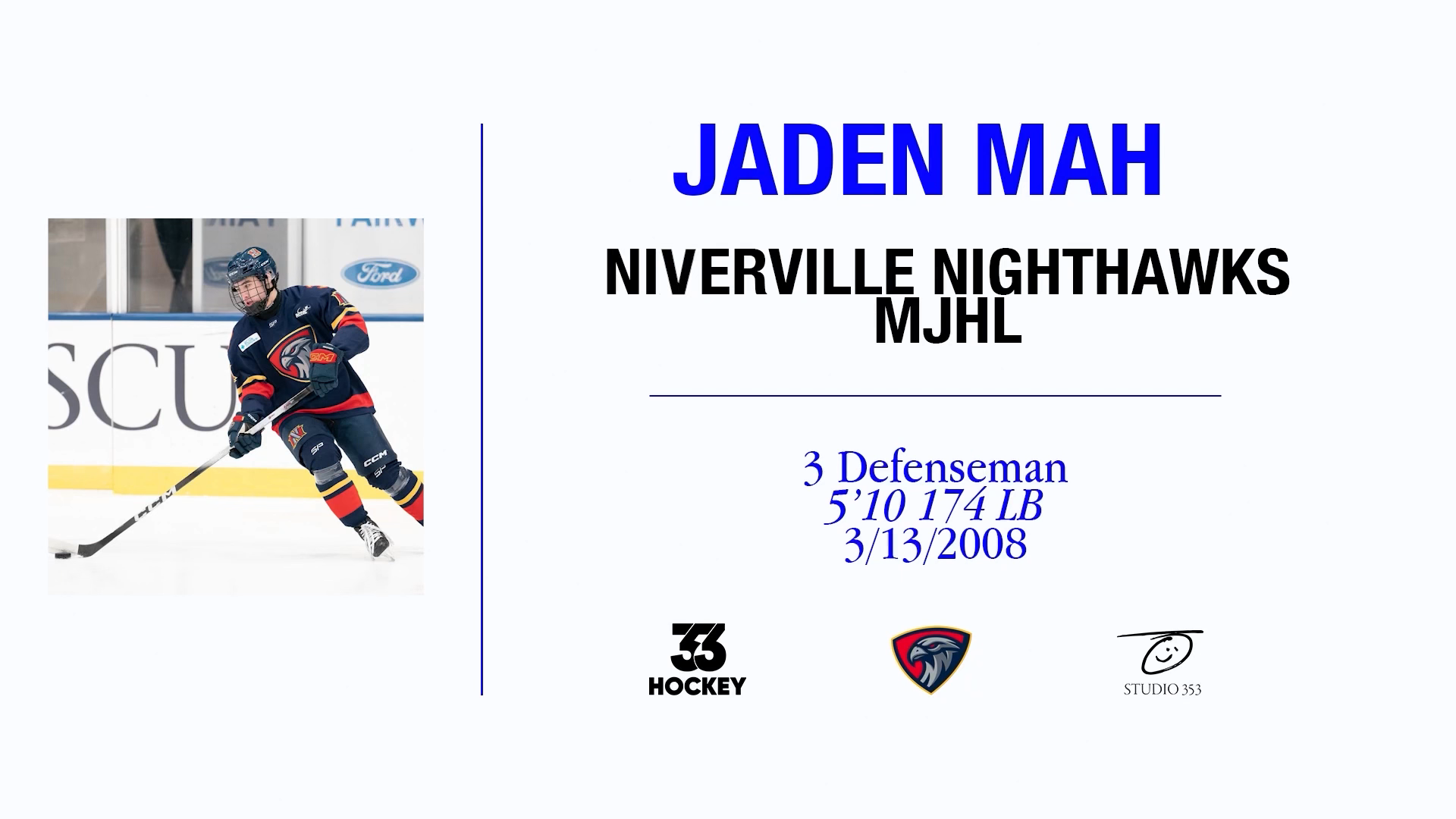 Jaden Mah's Highlight with the Niverville Nighthawks #3