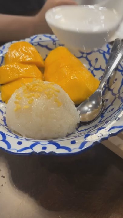 Black Thai Authentic Cuisine - Mango Sticky Rice - Salad Near Me - Carrollton, Texas
