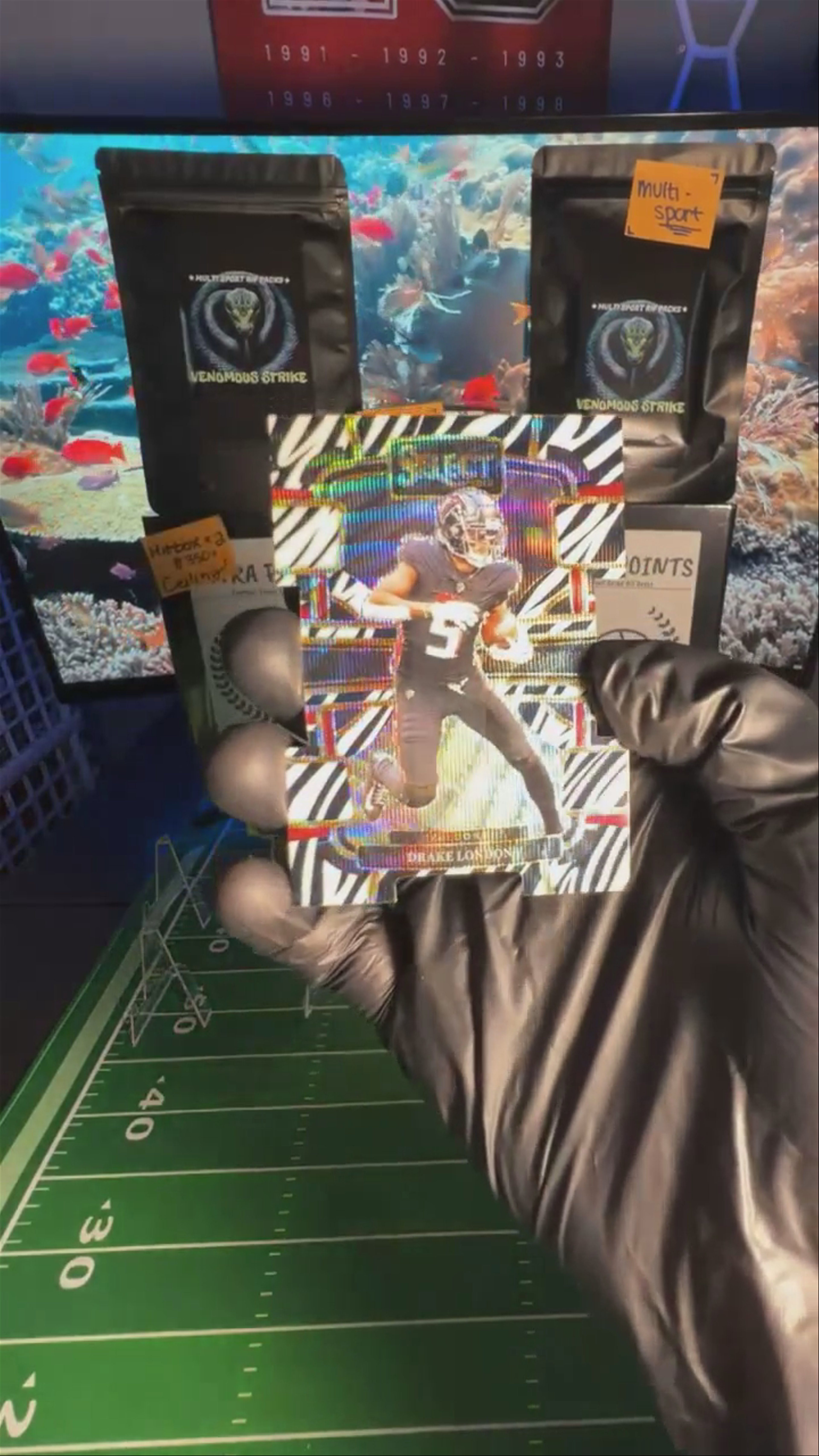 Drake London Zebra Case Hit Pulled Live!!