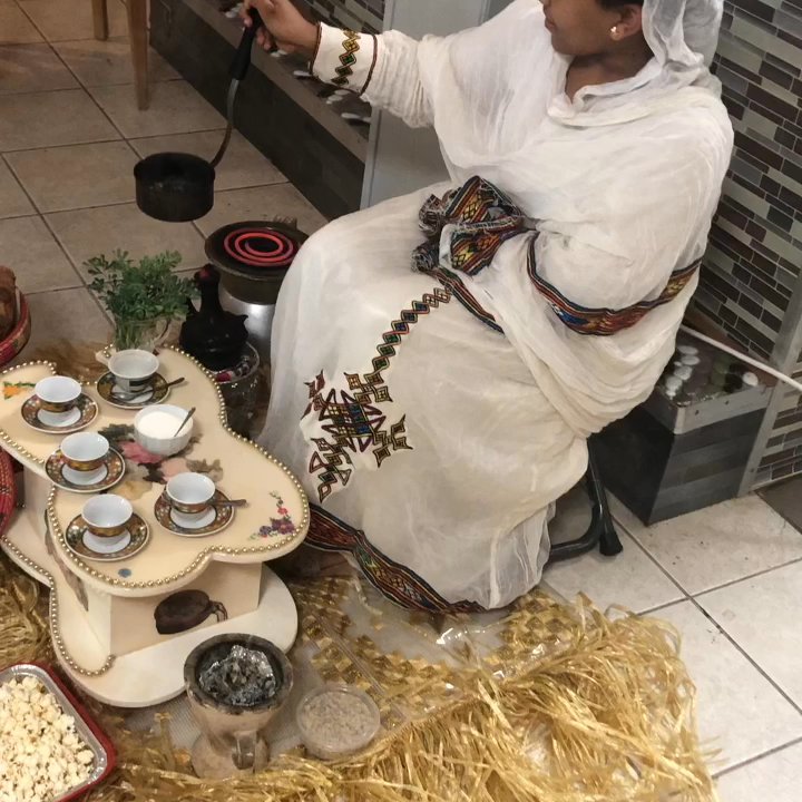 Selam Restaurant - Fascinating coffee ceremony at Selam restaurant! - Ethiopian Near Me - Minneapolis, Minnesota