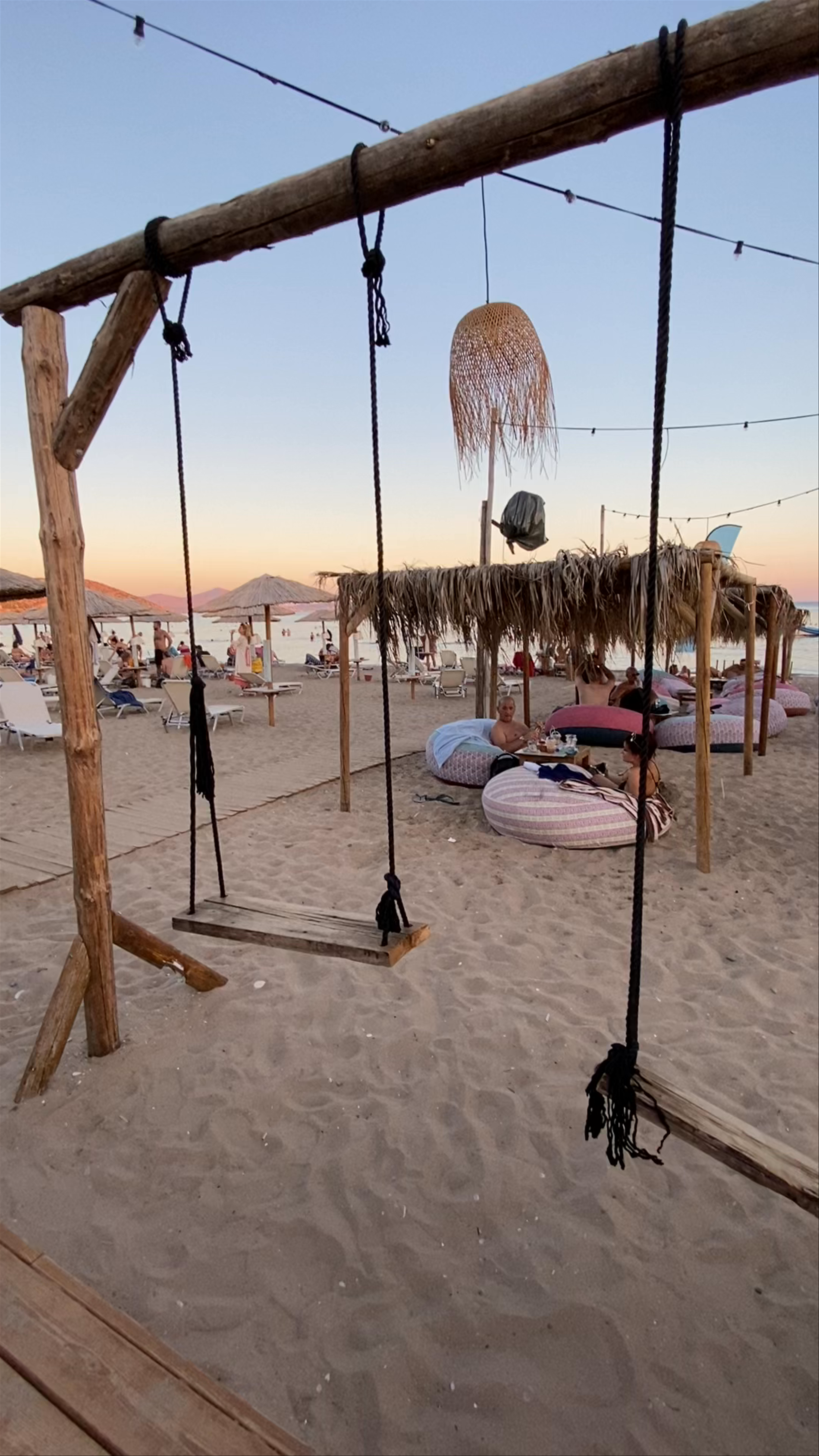 Sunset Serenity at Varkiza Resort Beach
