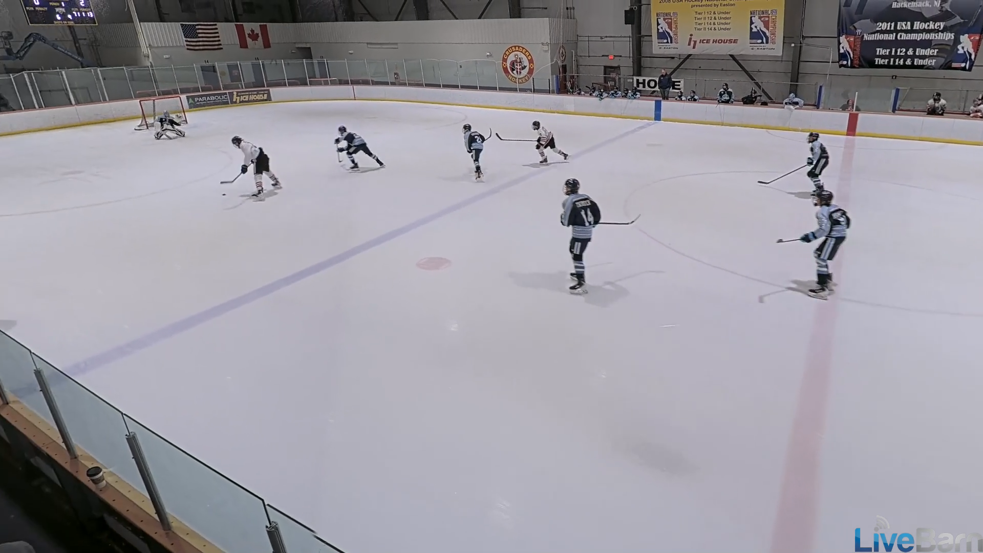 Andre Delporte Shines Short-Handed vs New Jersey Hitmen AAA