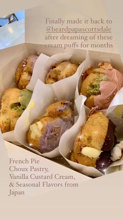Beard Papa’s - 6 cream puffs - Bakeries Near Me - Tempe, Arizona
