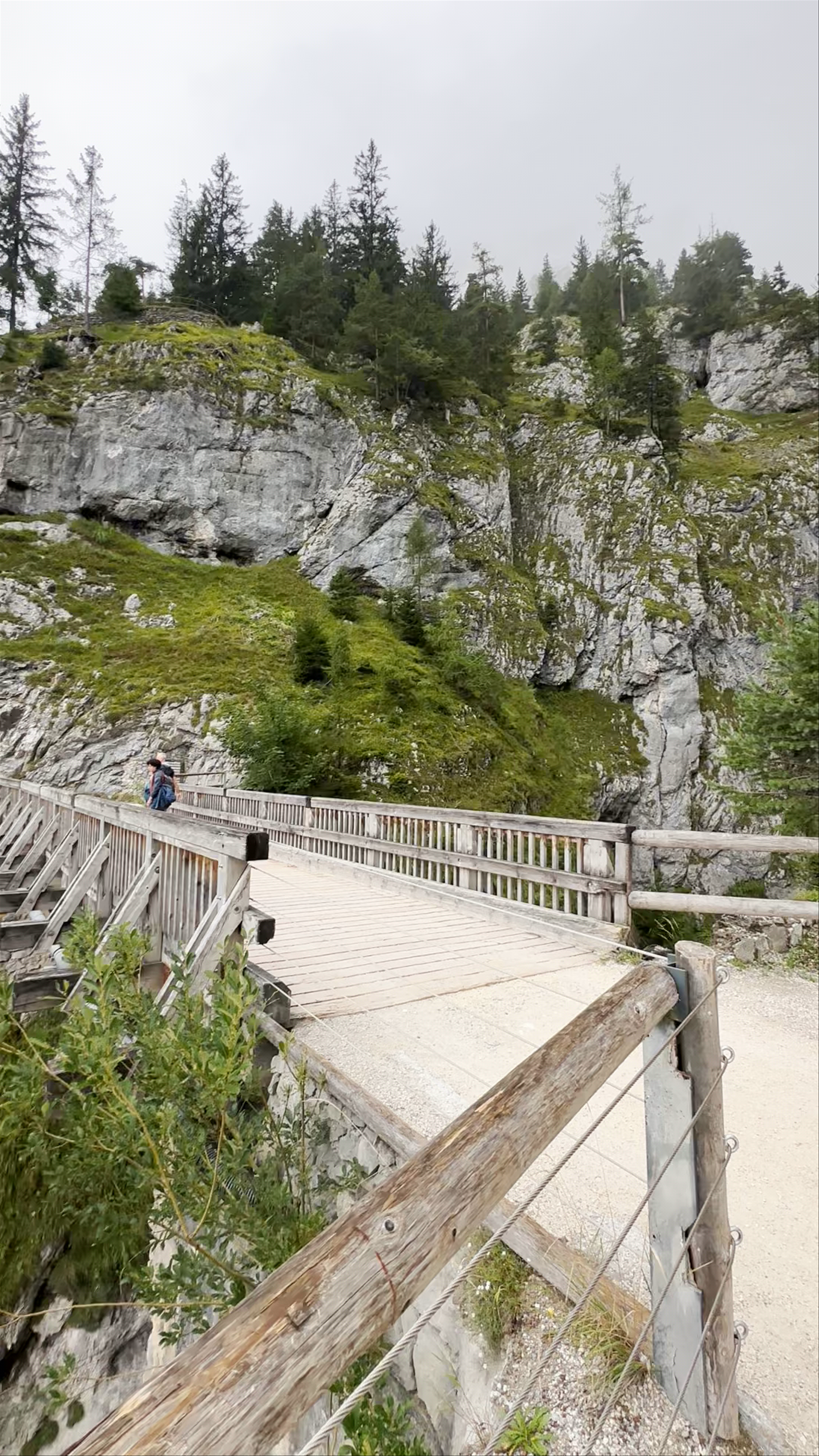 Scenic Alpine Bridge Hike at Dr. Oedl Schutzhaus, Werfen, Austria