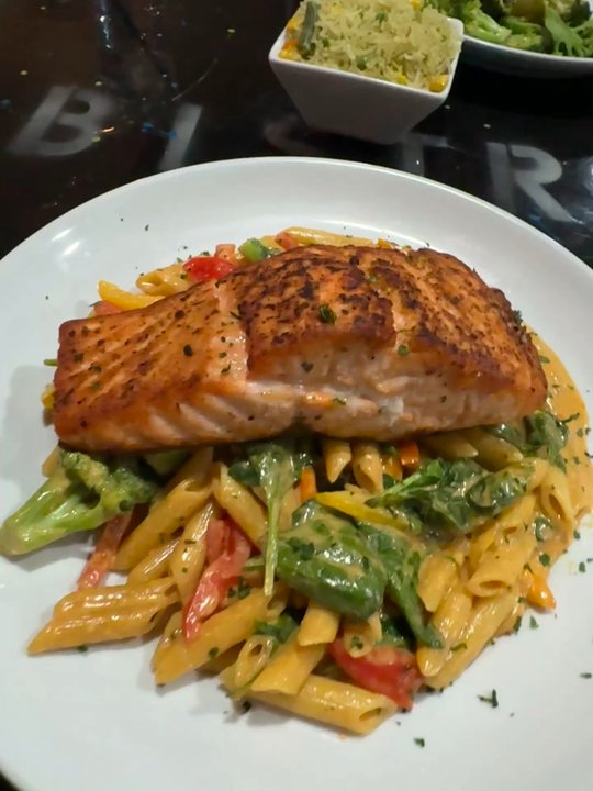 Bistro 64 - The Cajun salmon pasta was 8/10! I recommend. - Bars Near Me - District Heights, Maryland