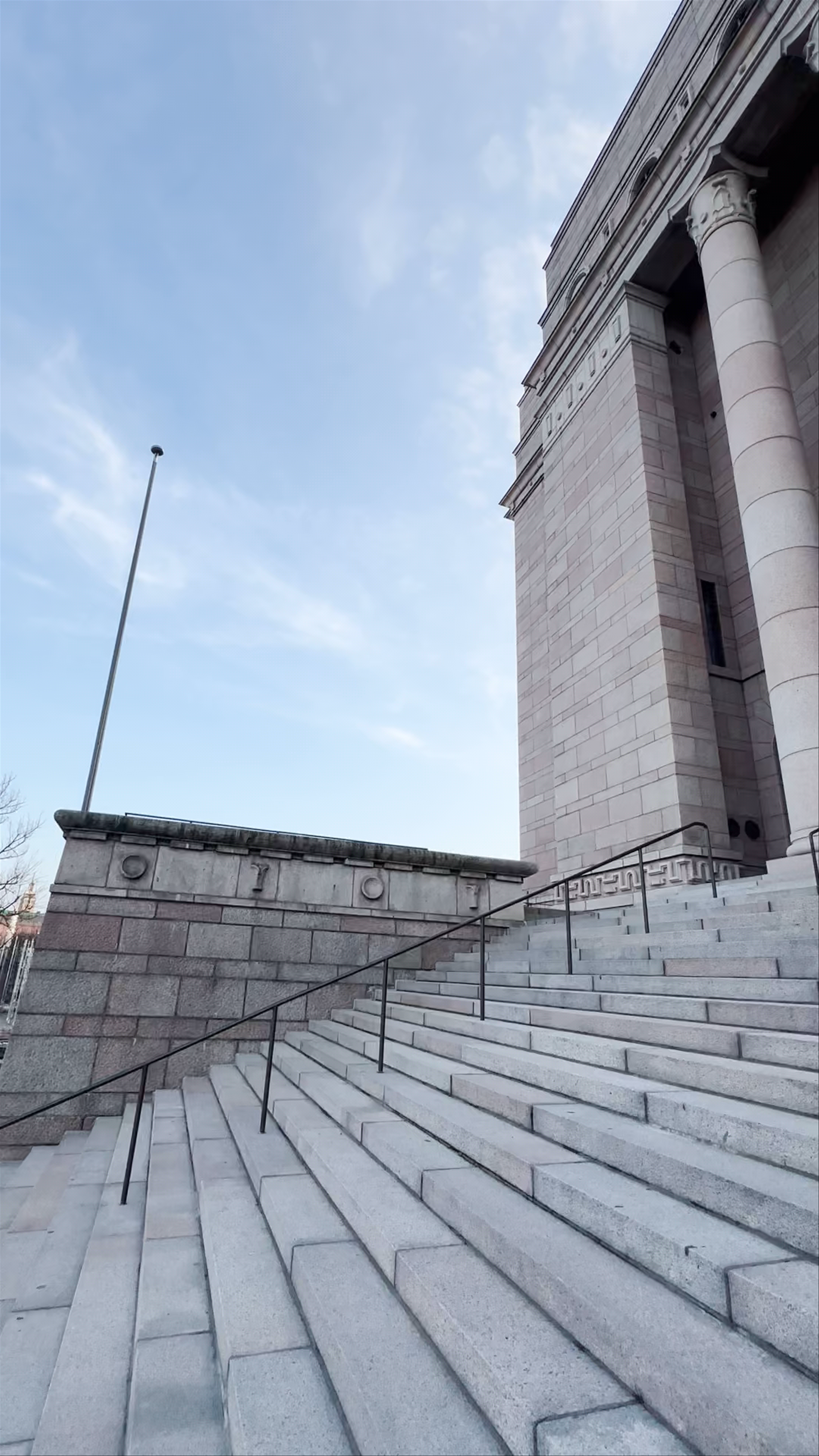 Architectural Majesty of Eduskuntatalo - Finnish Parliament House in Helsinki