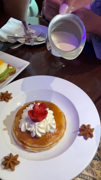Latin Bites - THE TRES LECHES PANCAKES - Latin American Near Me - Houston, Texas