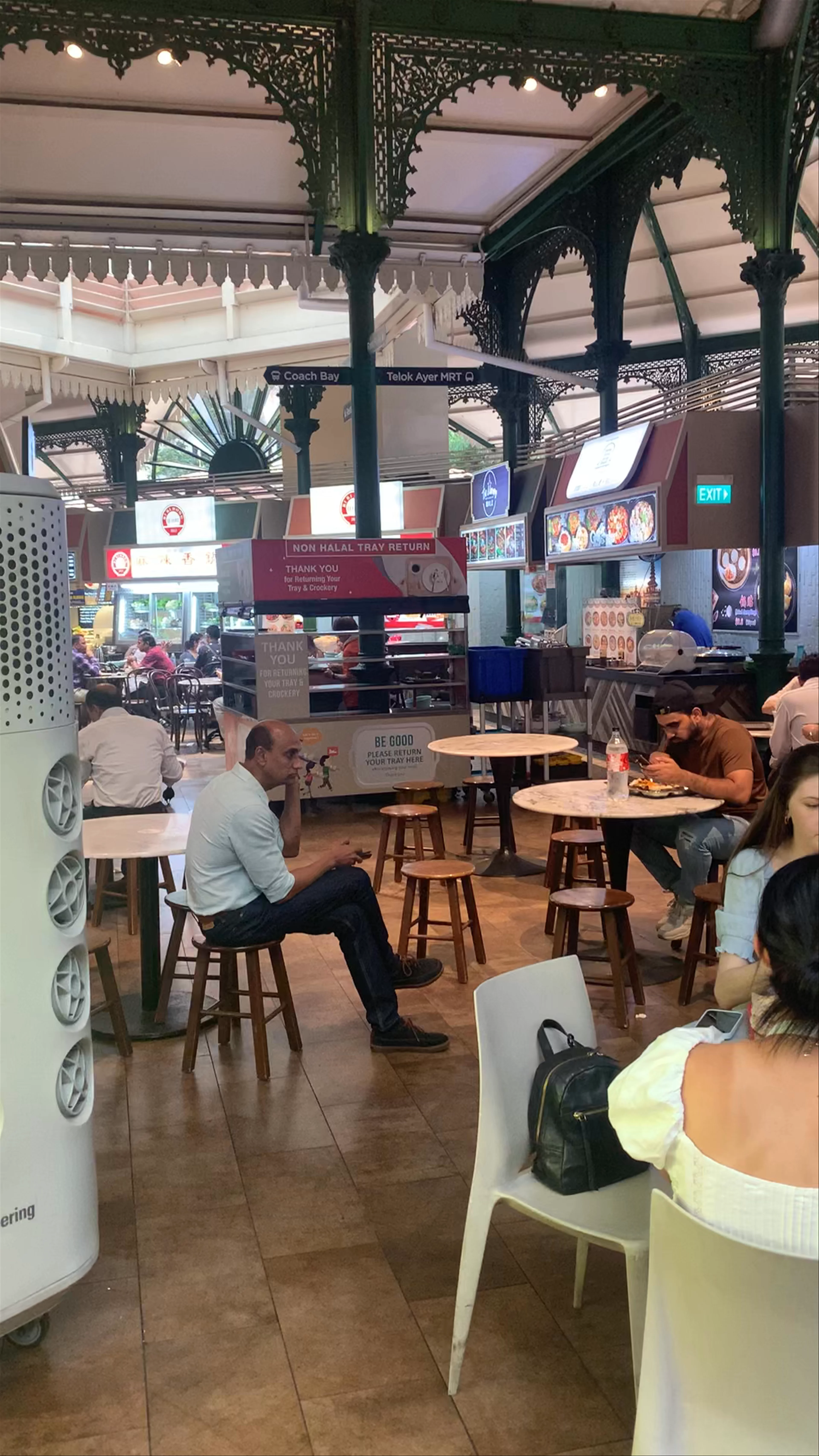 Raffles Quay, Lau Pa Sat, Singapore