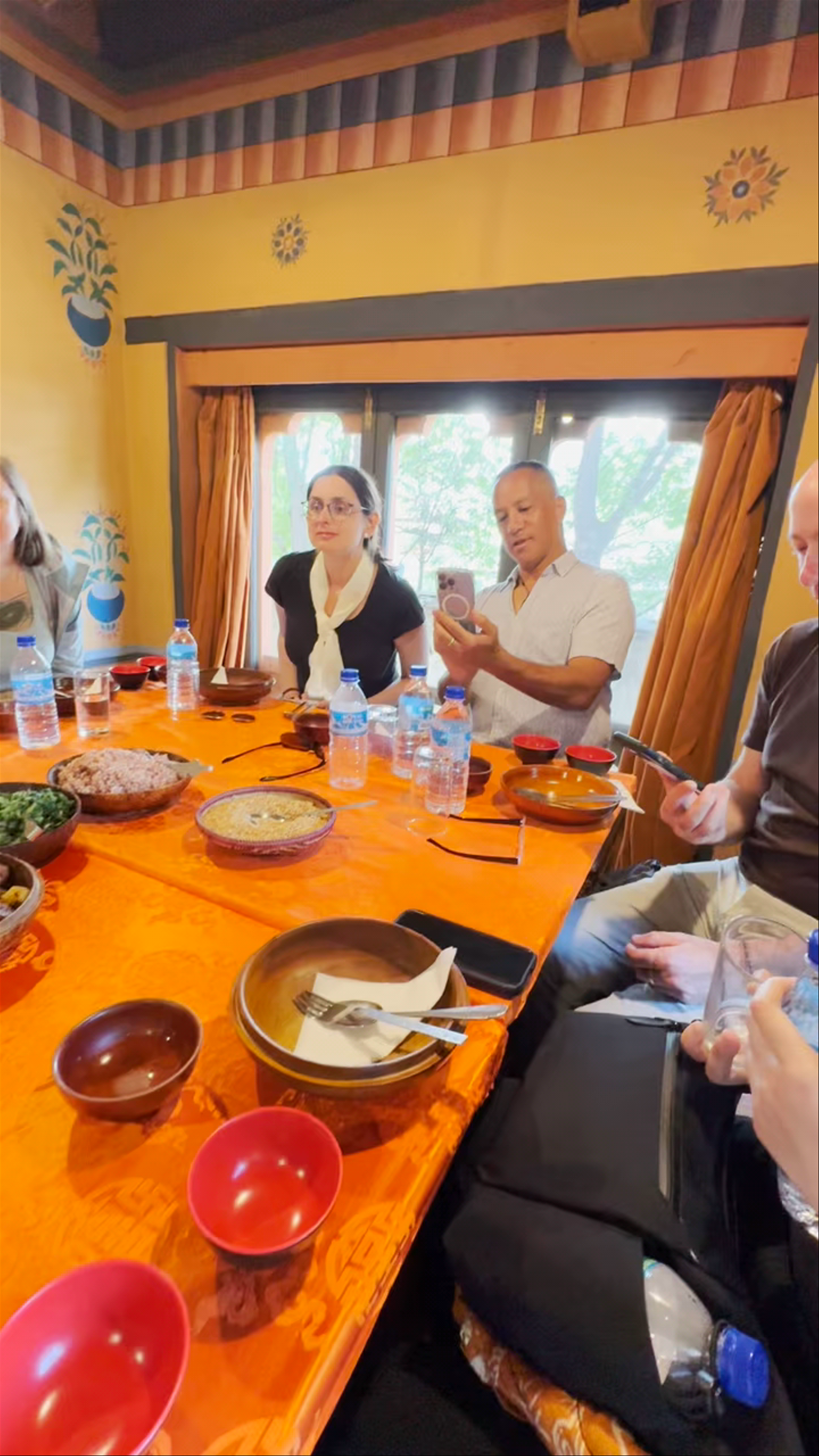 Authentic Bhutanese Cultural Feast at Folk Heritage Museum Kawajangsa