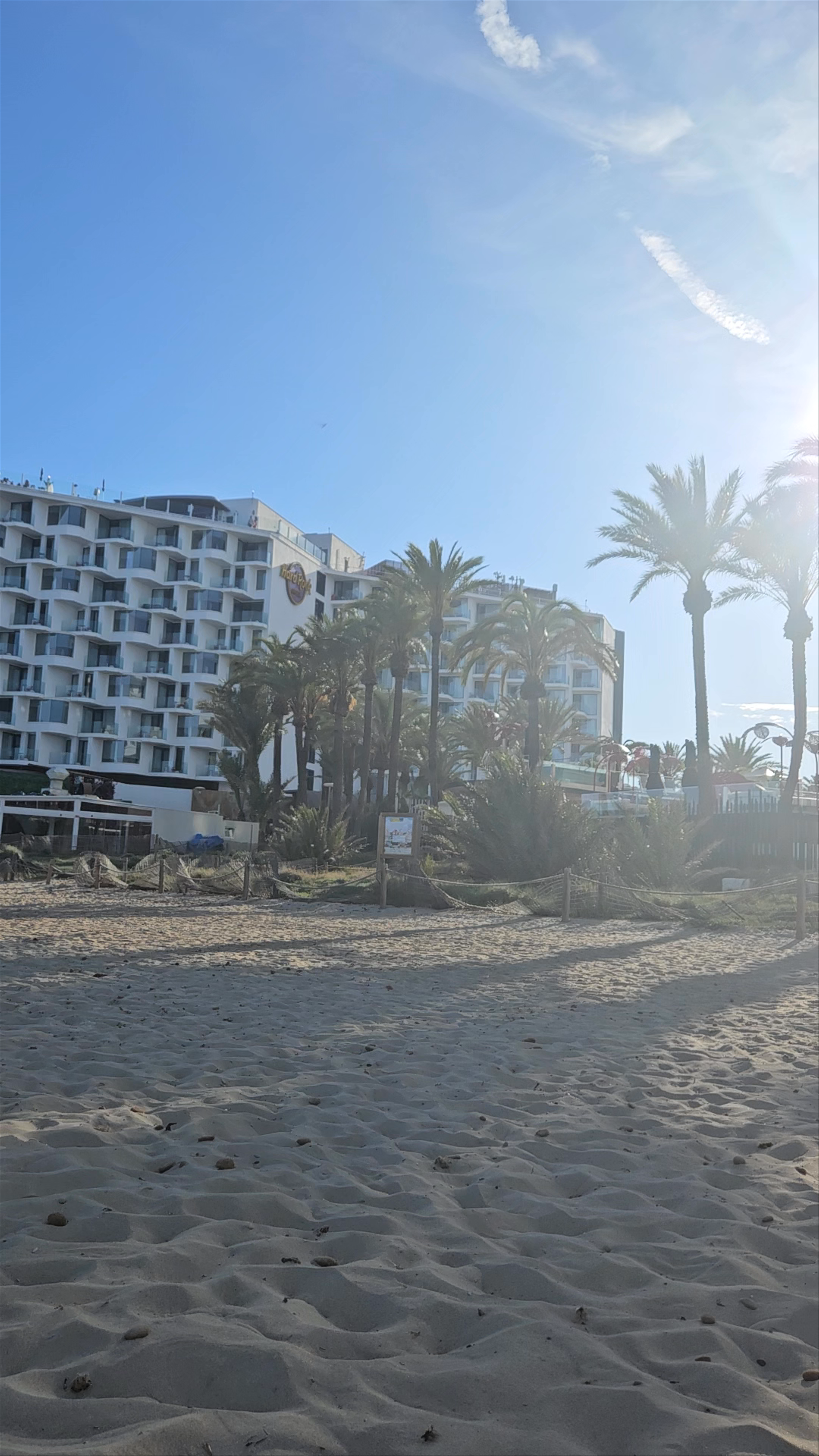 Sun-Kissed Serenity at Platja d'en Bossa, Ibiza