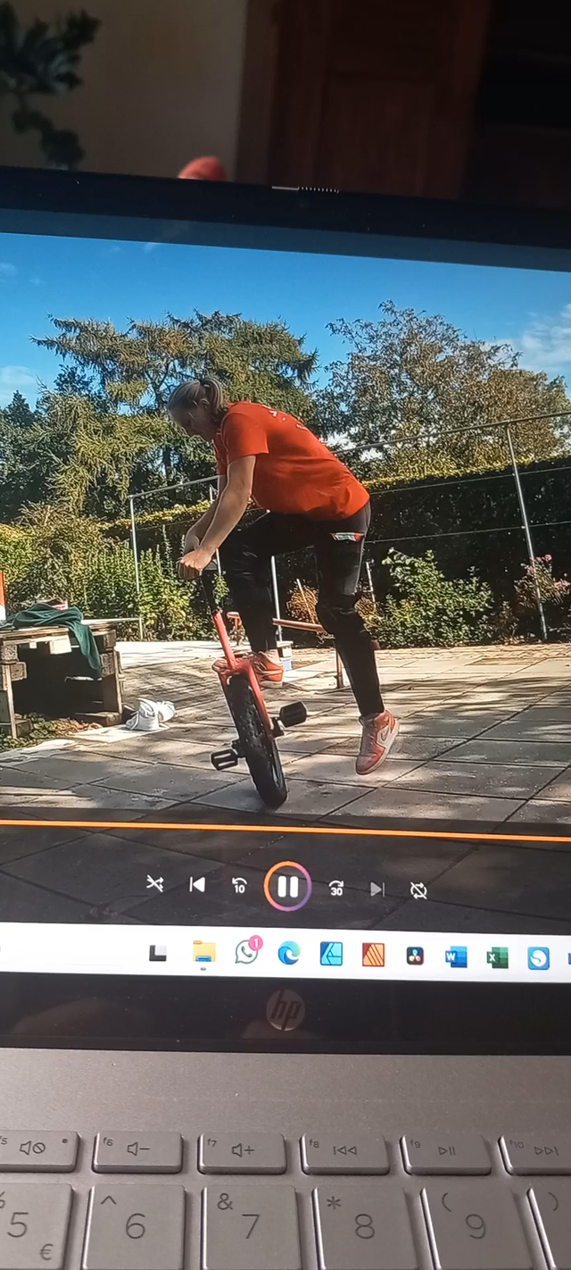 riu submission: Pedalflip on tire