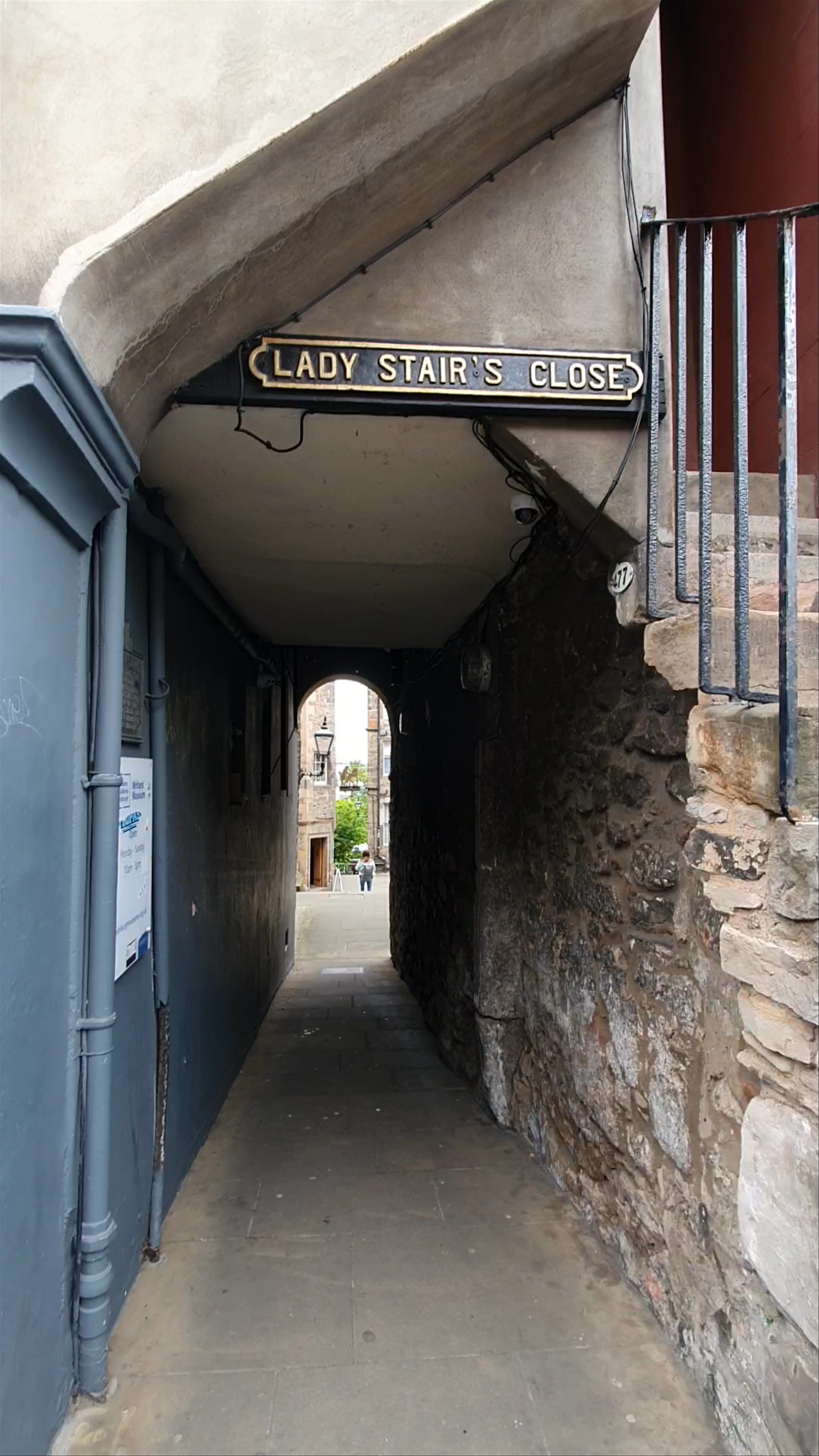 Lady Stair's Close: Historic Passageway in Edinburgh