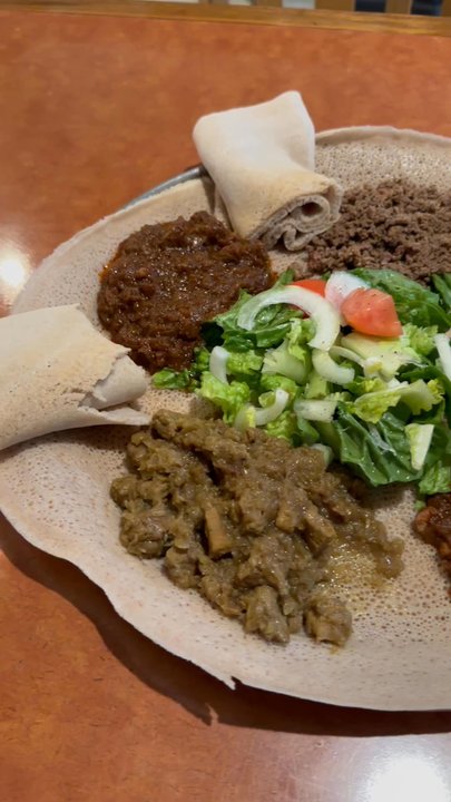 Mudai Ethiopian Restaurant - Meat S2. Meat Combo - Ethiopian Near Me - San Jose, California