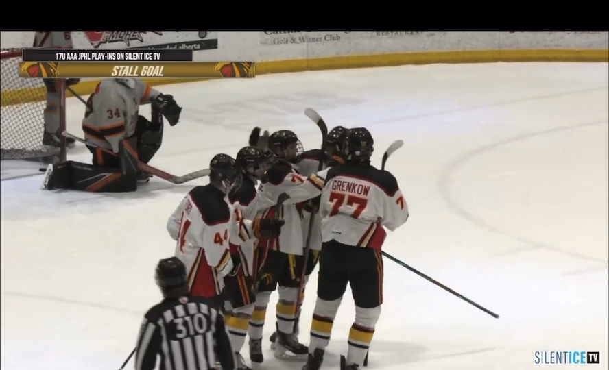 Jakob Pugliese's Quick-Release Wrist Shot - Bar Down Goal!