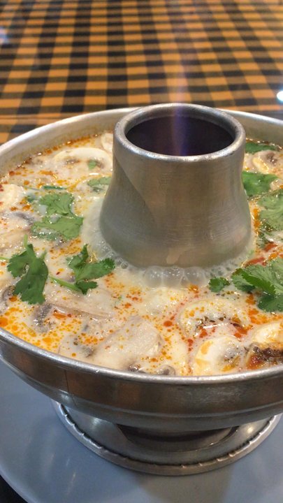 Ontar Thai Restaurant - Tom yum kung soup is tasty :) - Thai Near Me - Ontario, California
