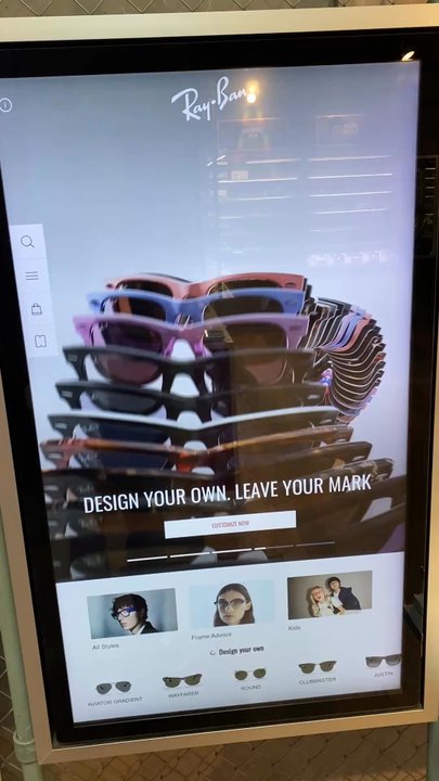 Ray-Ban - Customize kiosk - Eyewear & Opticians Near Me - Venice, California