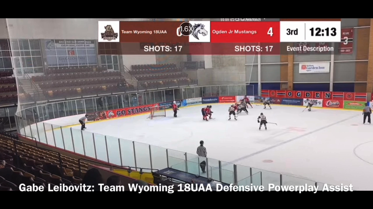 Gabe Leibovitz: Team Wyoming 18UAA / HS Offensive Contributions