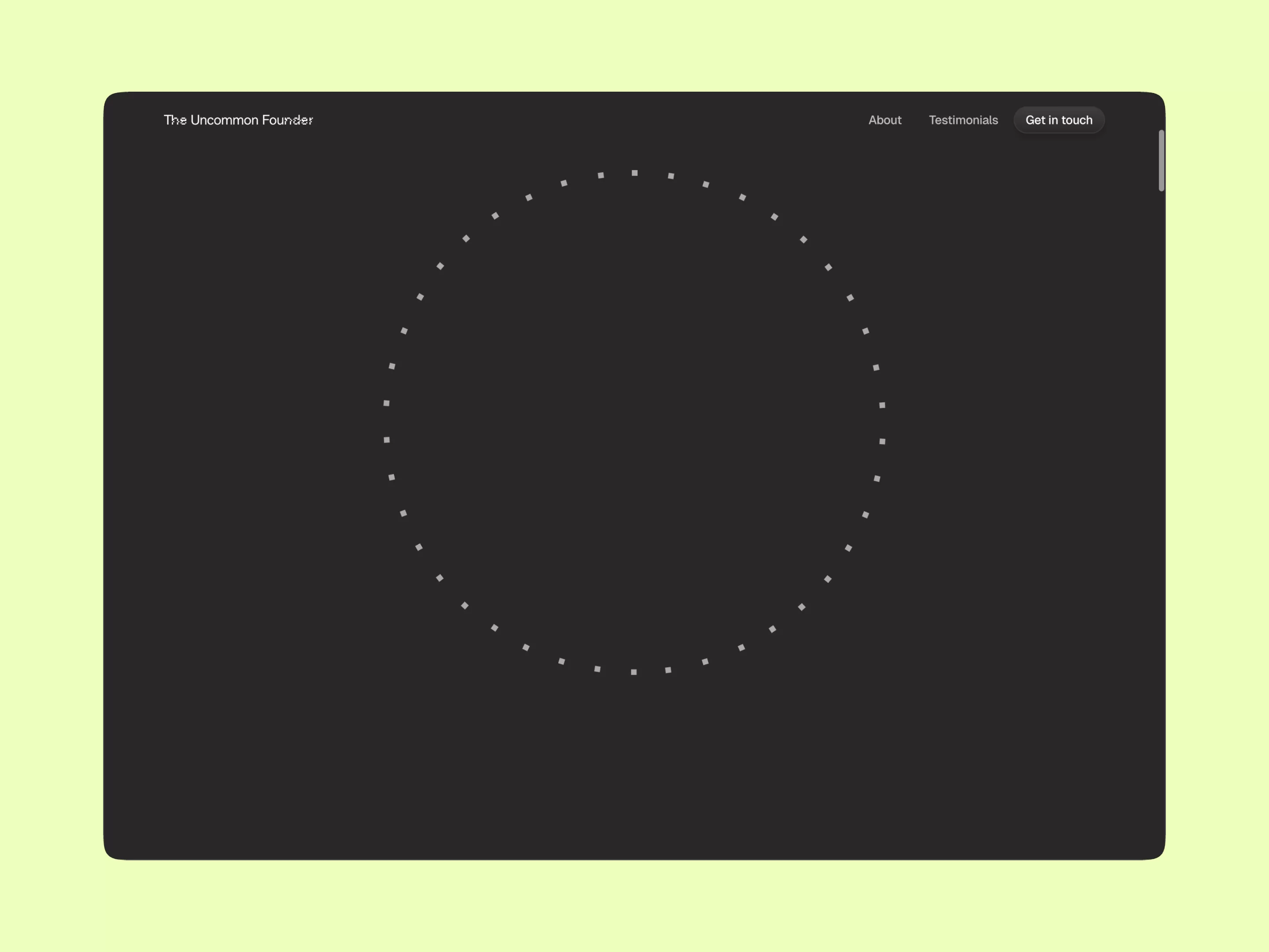 Landing Page