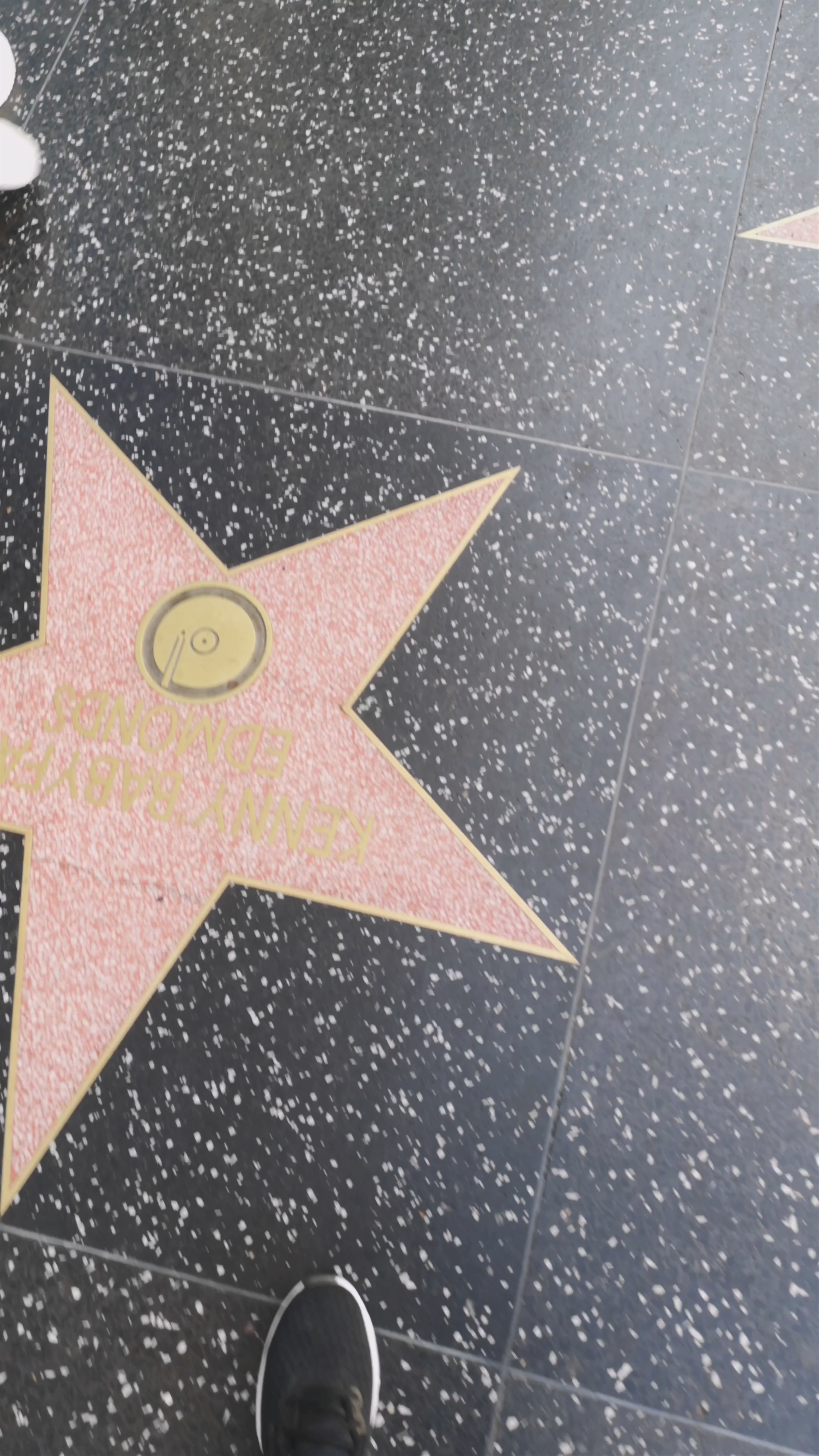 Strolling the Hollywood Walk of Fame in Los Angeles