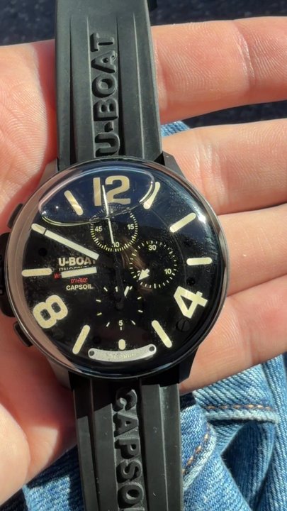Watch Galaxy - Oil filled dial with way too much air, scuffing caused by wrong tool on wrong compartment. Complete and utter lack of respect and precision. - Watches Near Me - Boulder, Colorado