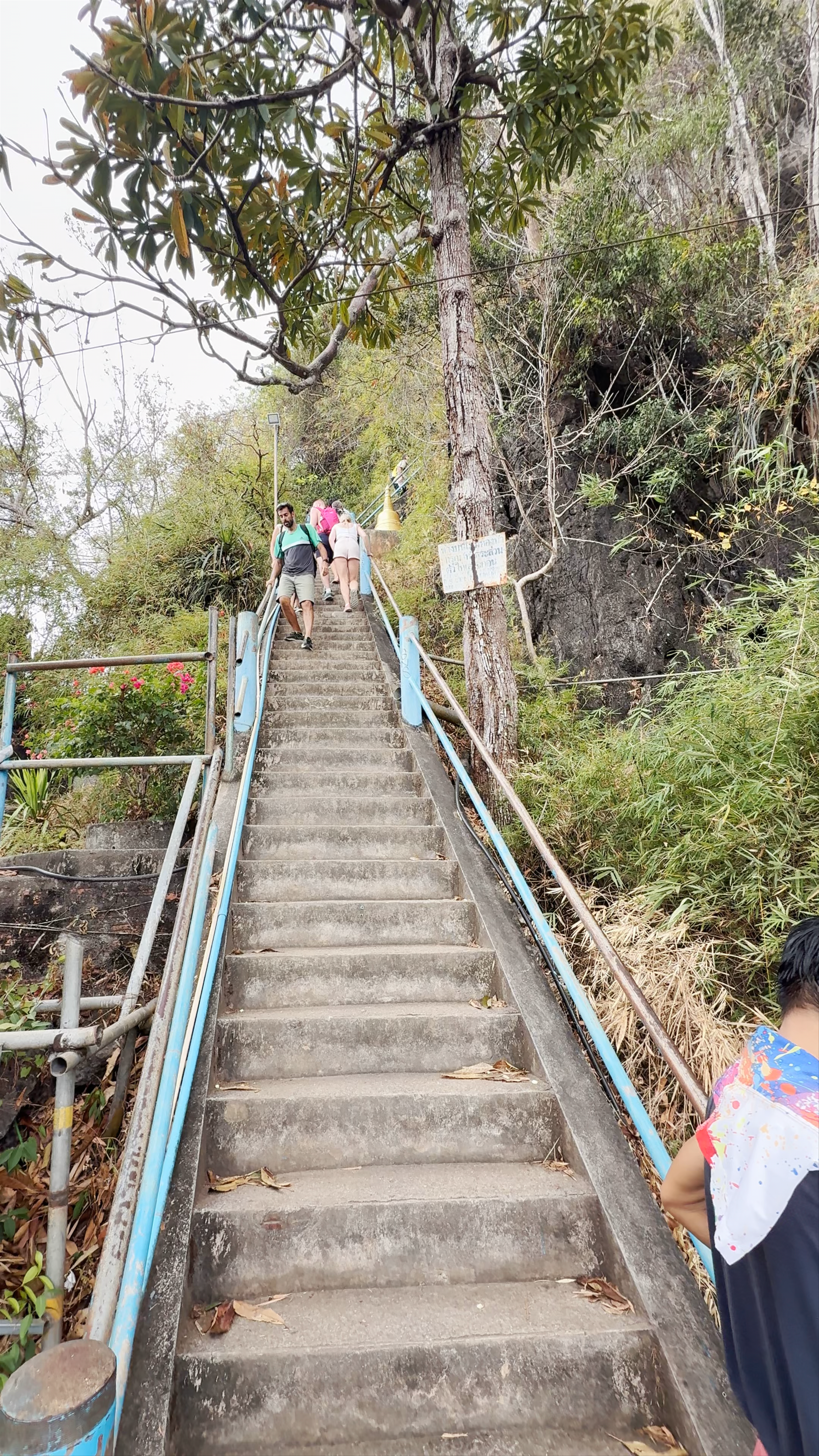 Stairs Wat Tham Suea