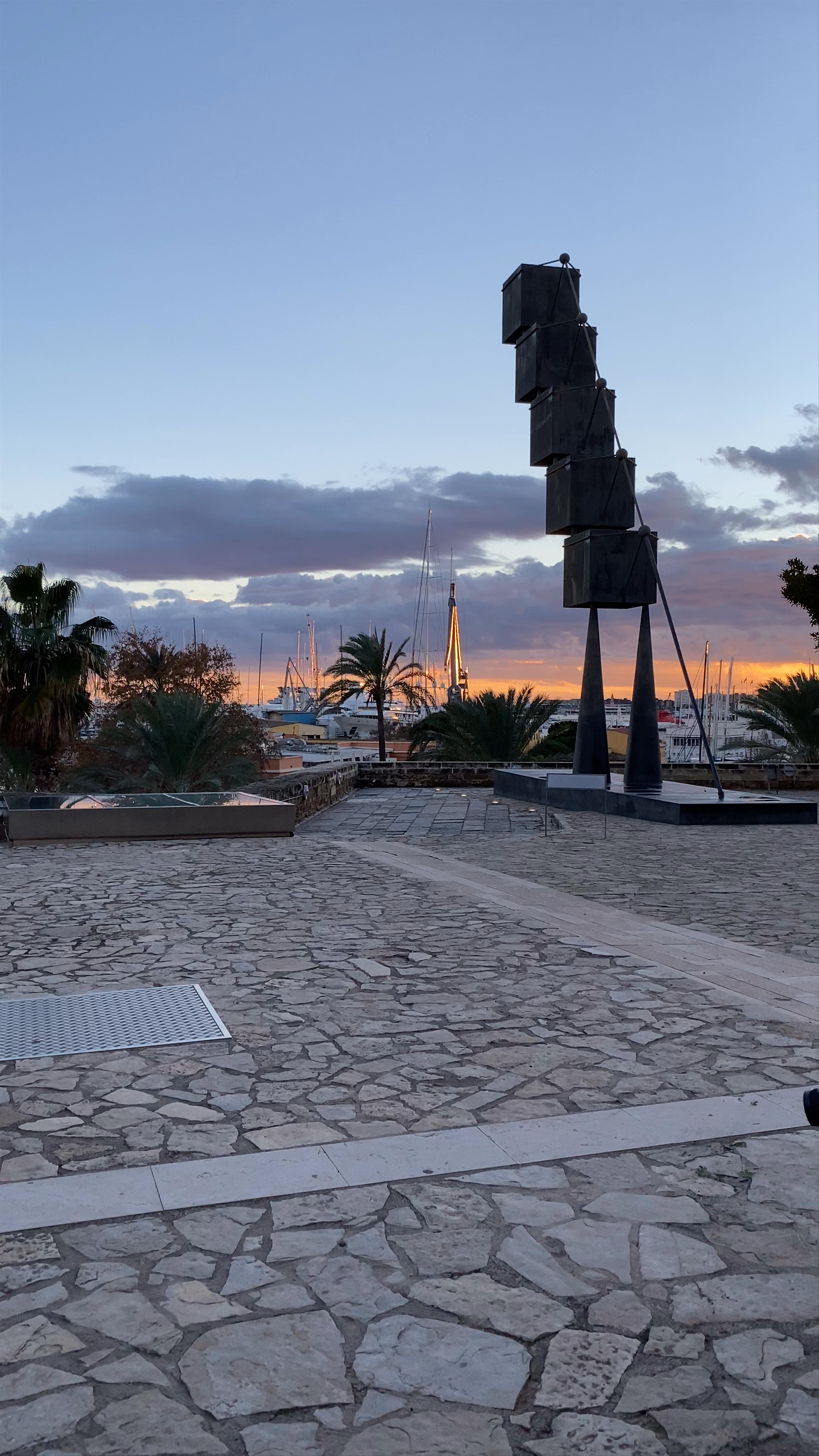 Es Baluard Contemporary Art Museum at Sunset, Palma