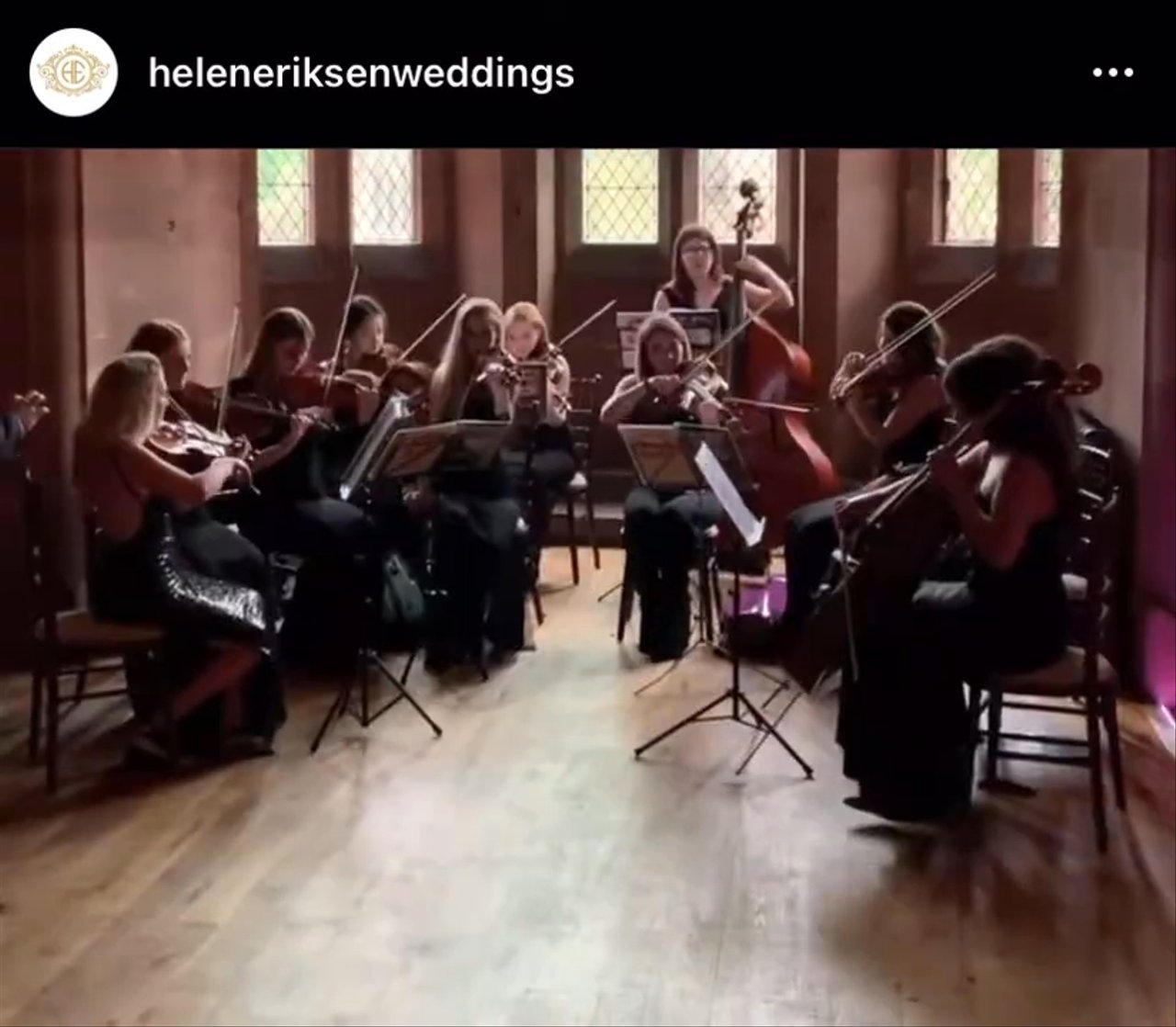 Aquarius Strings - Acoustic Group @ Peckforton Castle - video