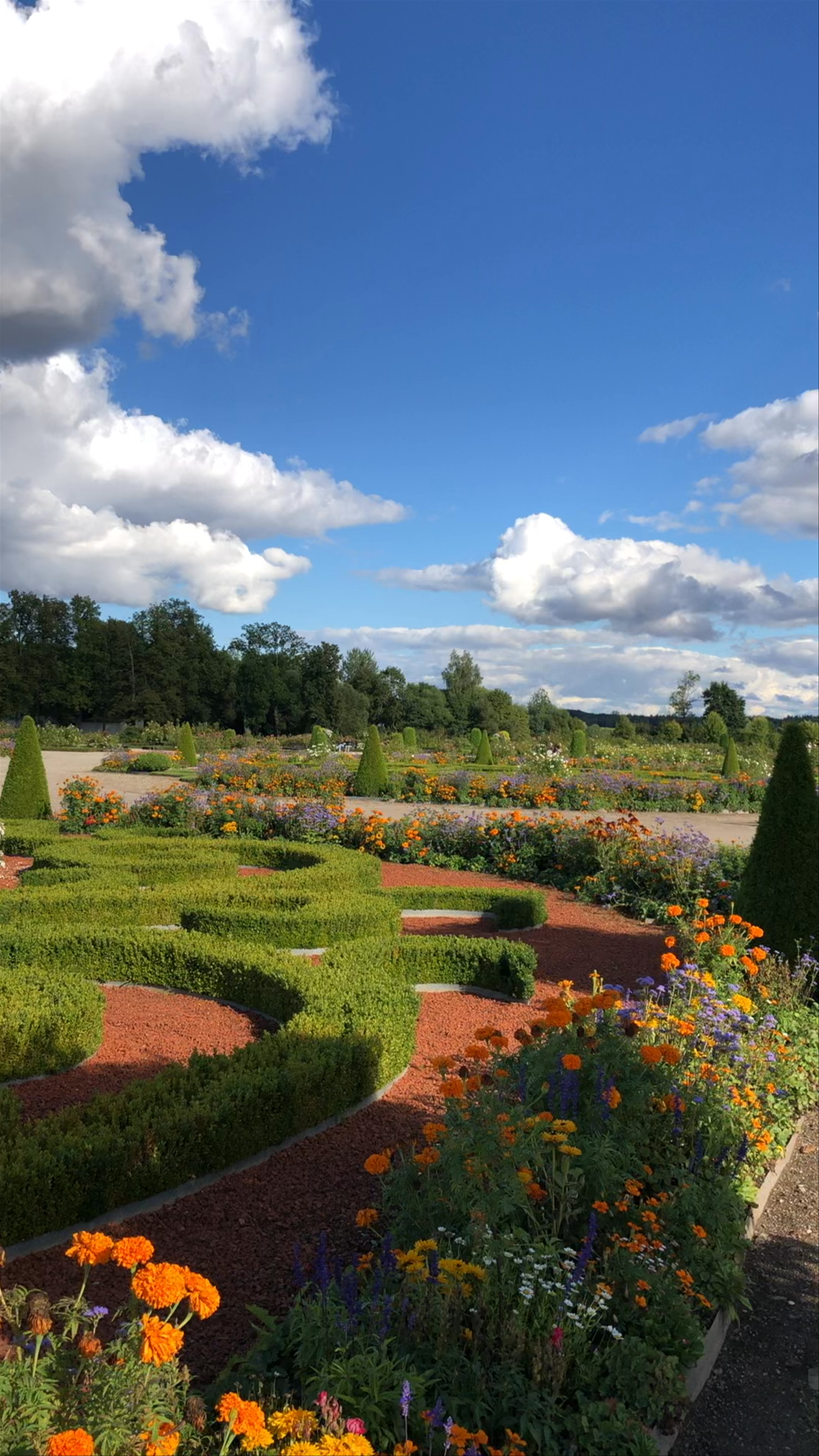 Rundāles pils parks