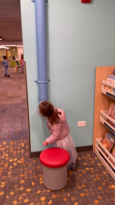 Morton Grove Public Library - Them kids can whisper or talk to each other through this pipe! - Libraries Near Me - Morton Grove, Illinois