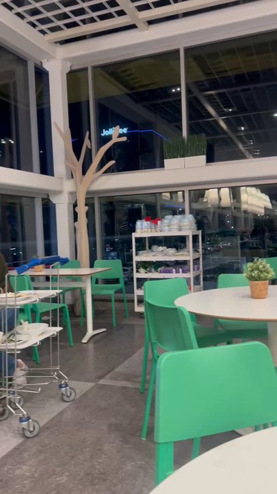 IKEA Restaurant - Dining room On a week night - Scandinavian Near Me - Covina, California