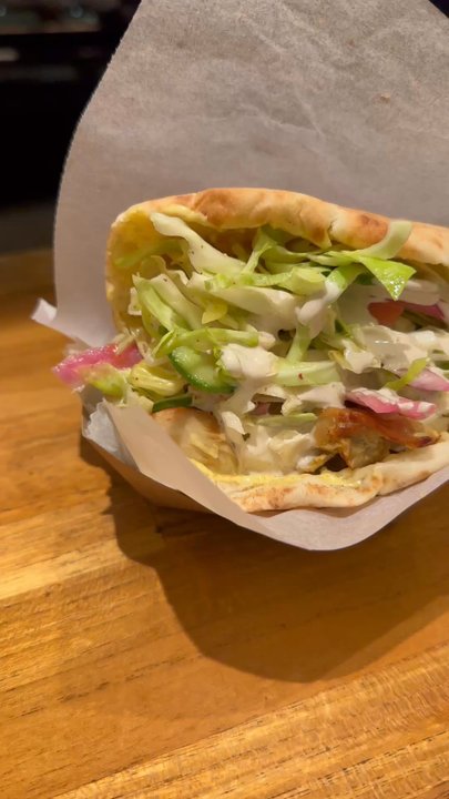 Tamar - Chicken Shawarma Sandwich - Middle Eastern Near Me - Santa Barbara, California