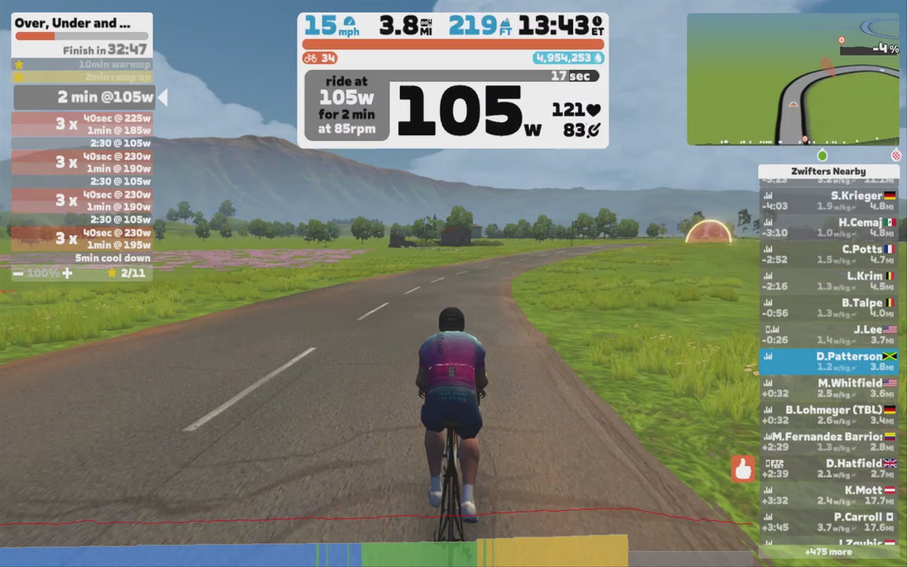 Zwift - Over, Under and Beyond in France