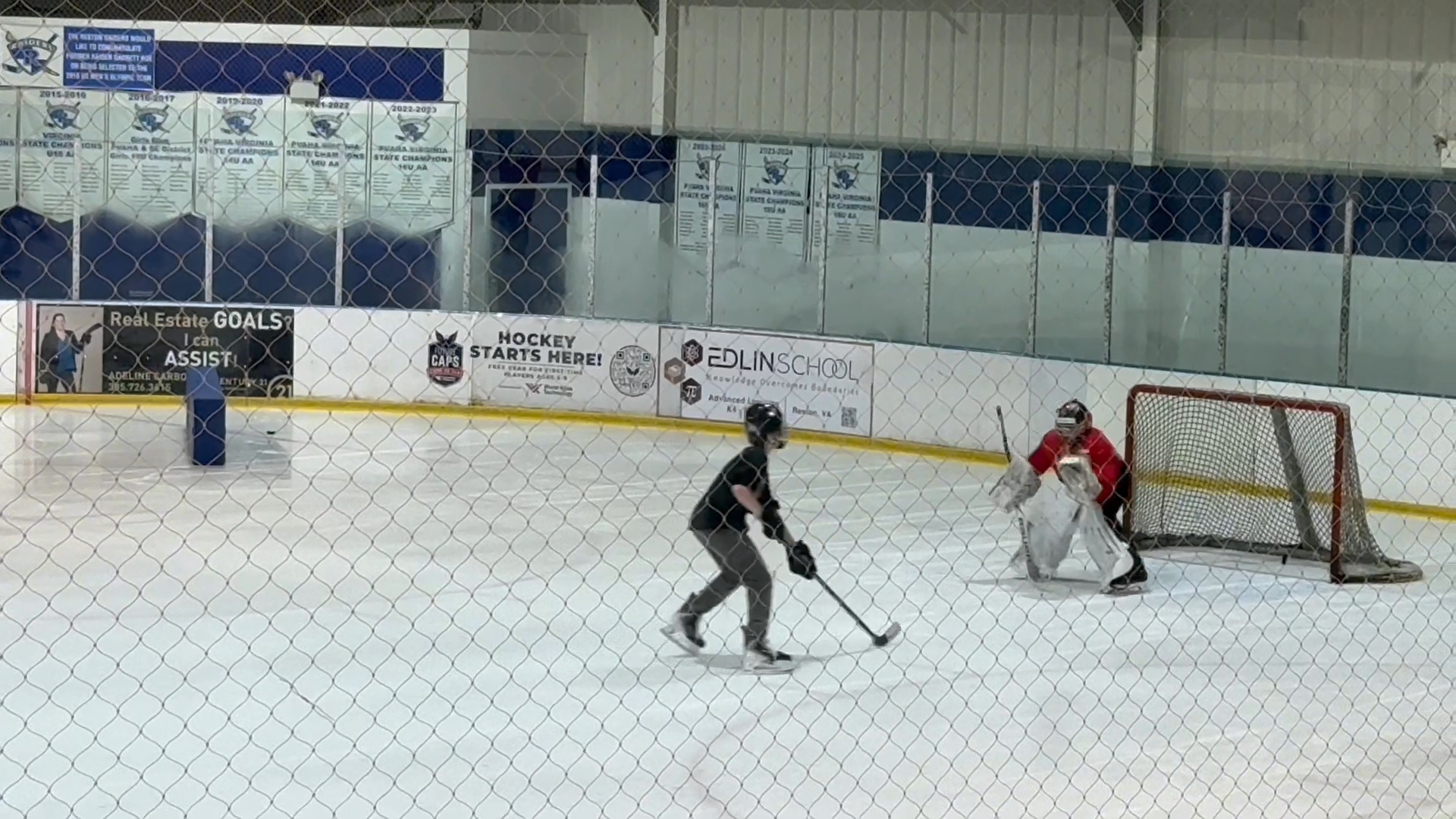 Evan Abromson: Impressive Shutout in Korn Camp Shootout Drill