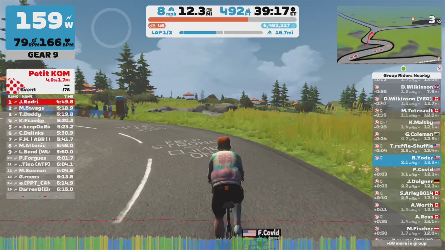 Zwift - Group Ride: Long | Stage 4 | The Zwift Big Spin 2024 on Casse-Pattes in France