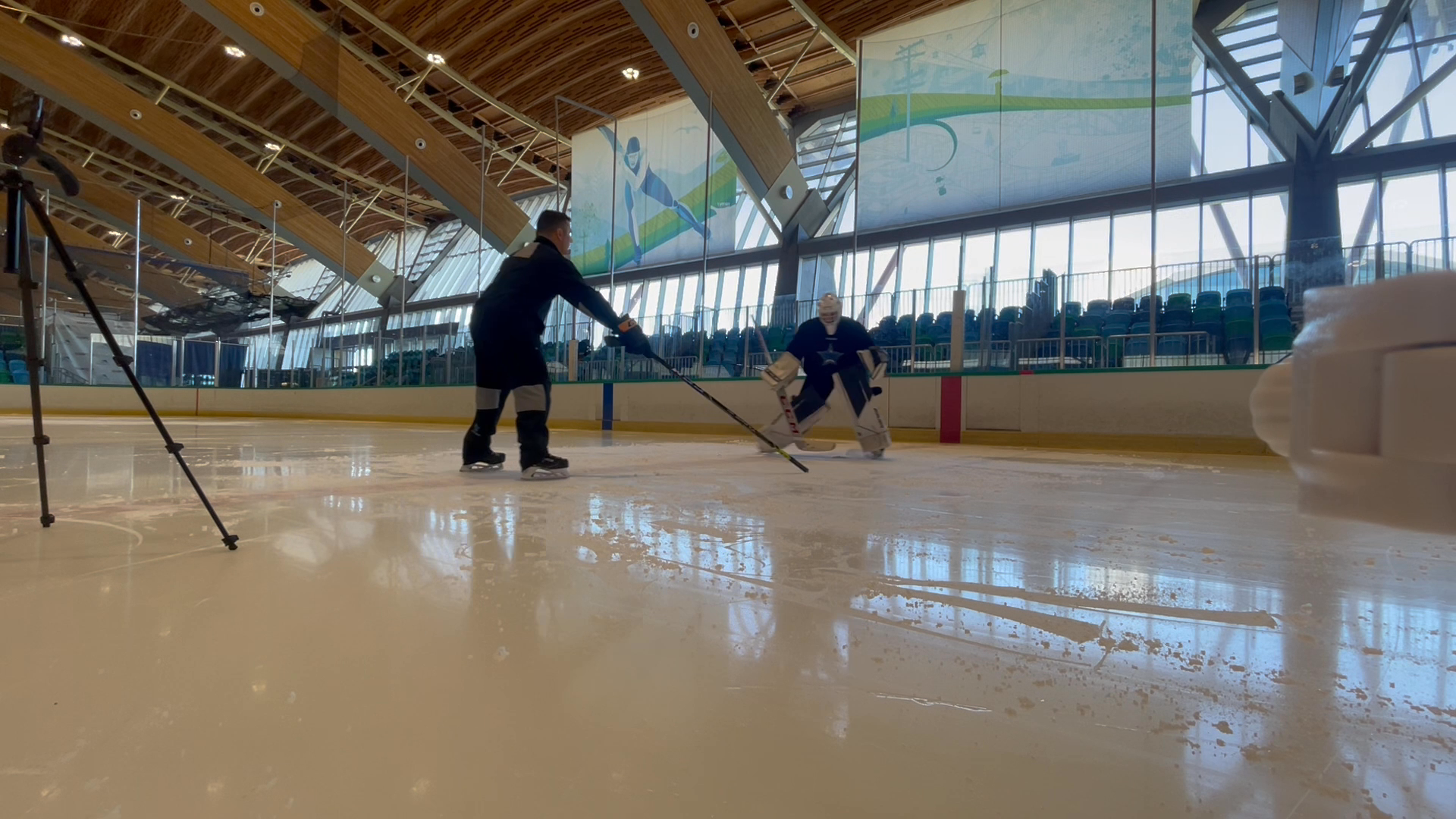 Harrison Mackie: On-Ice Training  with Pasco Valana