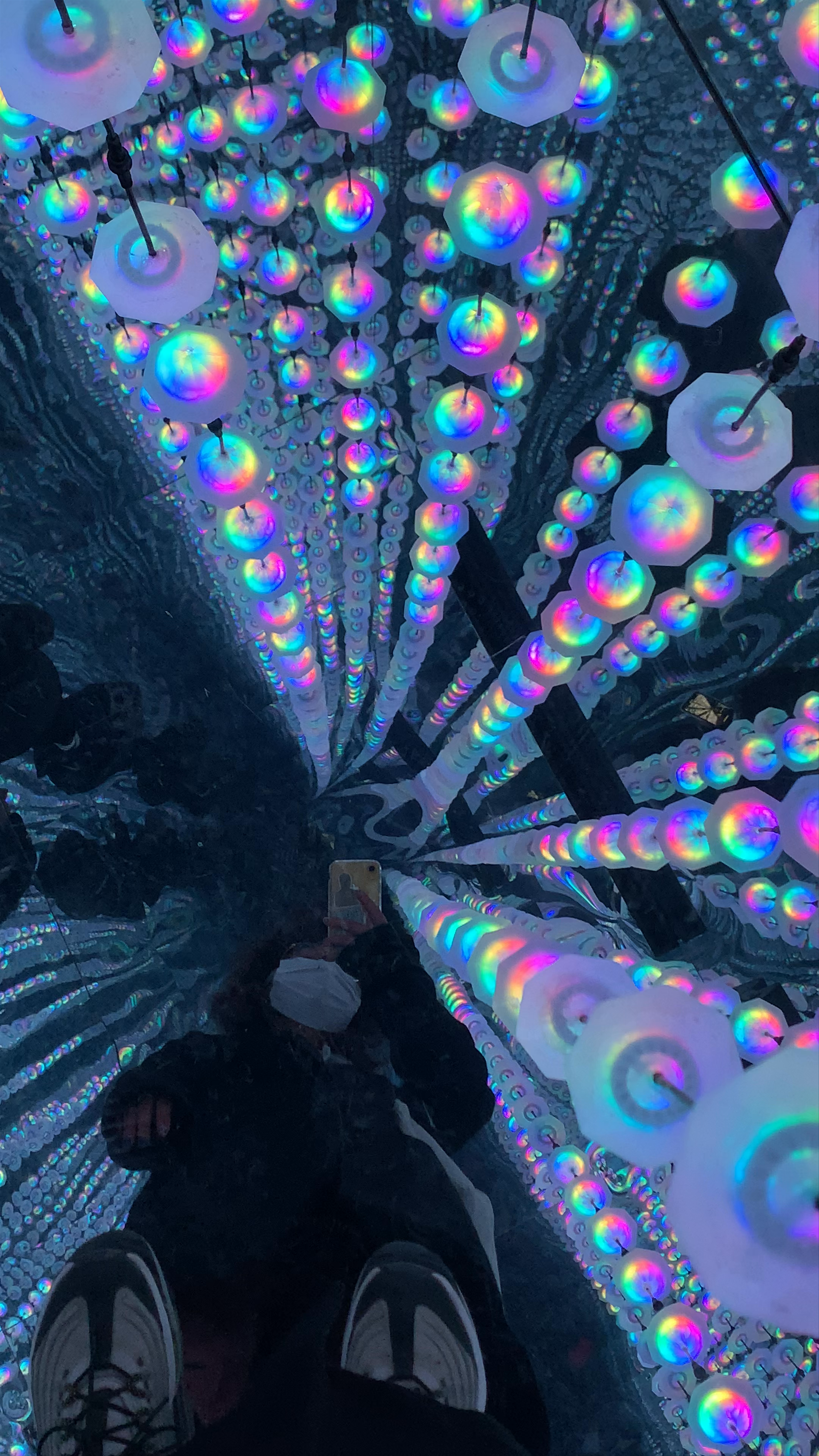 Moco Museum Immersive LED Light Experience in Barcelona