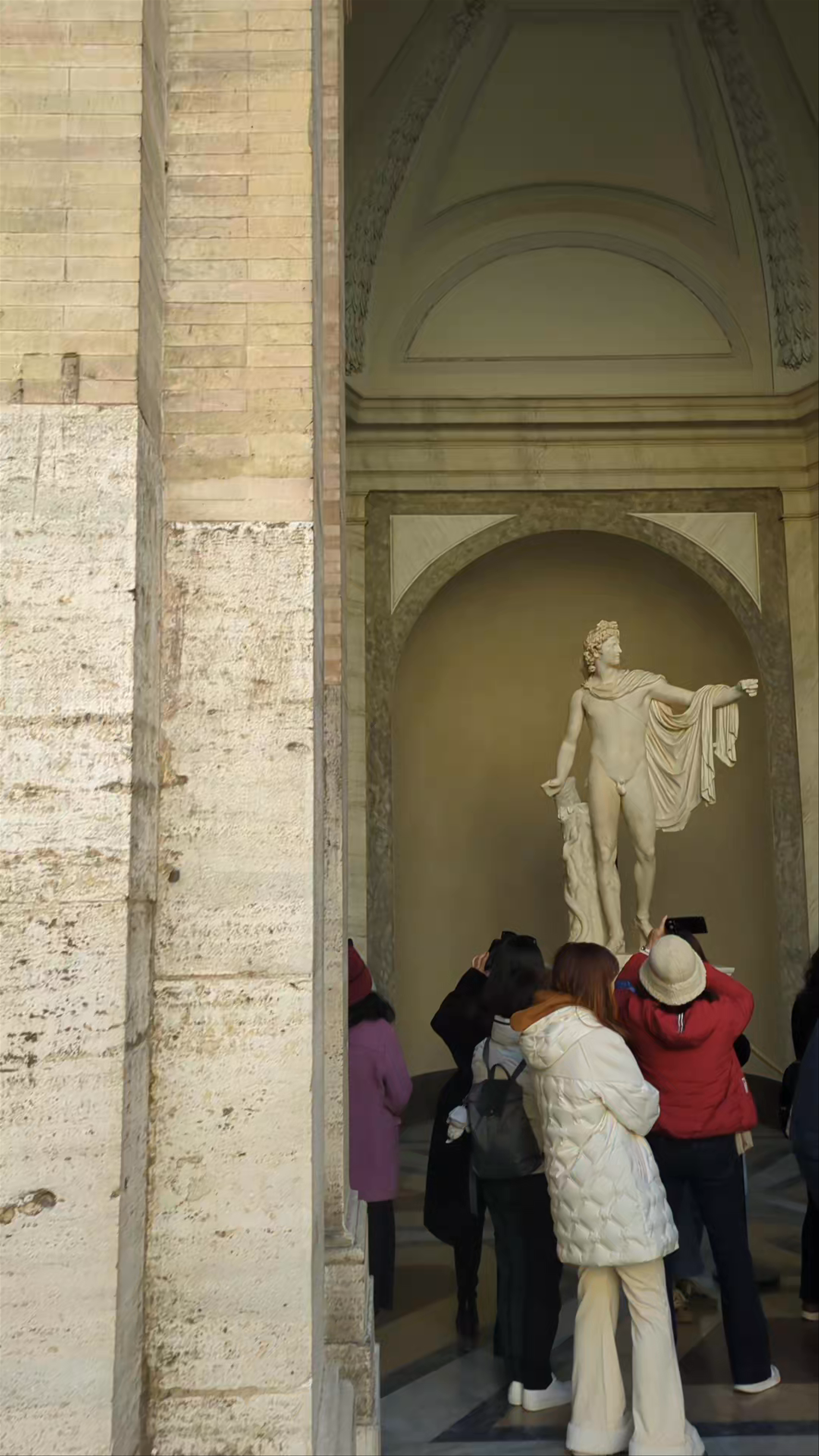 Octagonal Courtyard: Classical Sculpture and Timeless Beauty in Vatican City